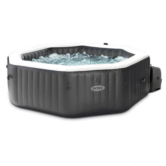 Надувной СПА-джакузи INTEX Jet & Bubble Deluxe, 4-х местный, 201 x 71 см, 795 л, изображение 2