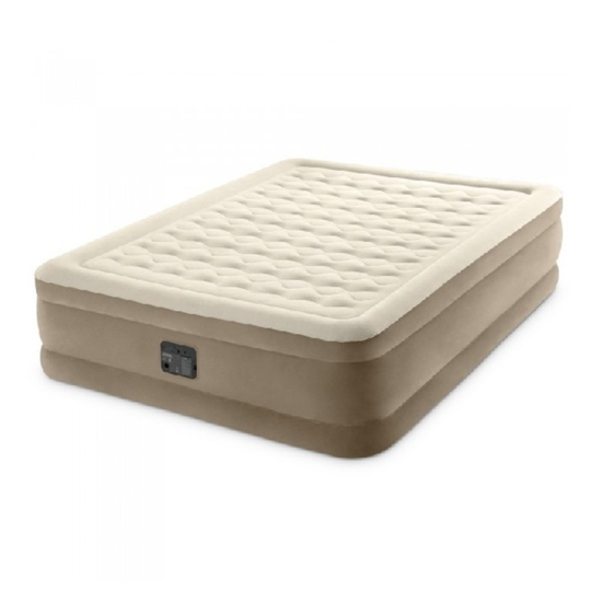 Надувная кровать INTEX Velur Ultra Plush, встроенный электронасос 220В, 152 х 203 х 46 см, до 272 кг, изображение 2