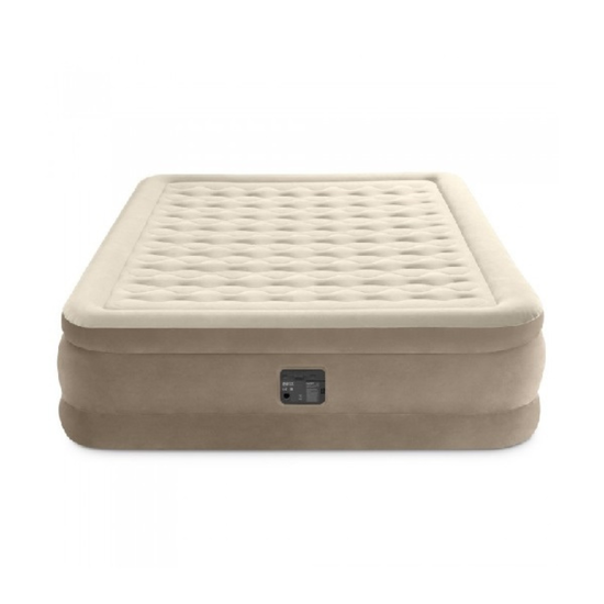 Надувная кровать INTEX Velur Ultra Plush, встроенный электронасос 220В, 152 х 203 х 46 см, до 272 кг, изображение 4
