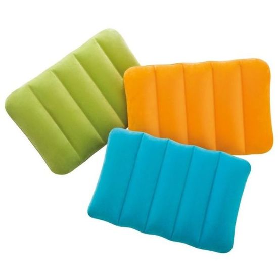 Perna gonflabila pentru copii INTEX VELUR Kidz, 43x28x9 cm, 3+, 2 culori, 2 image