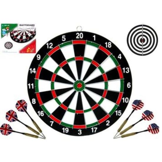 Darts 43 cm, grosimea 2 cm, 6 sageti, 2 image