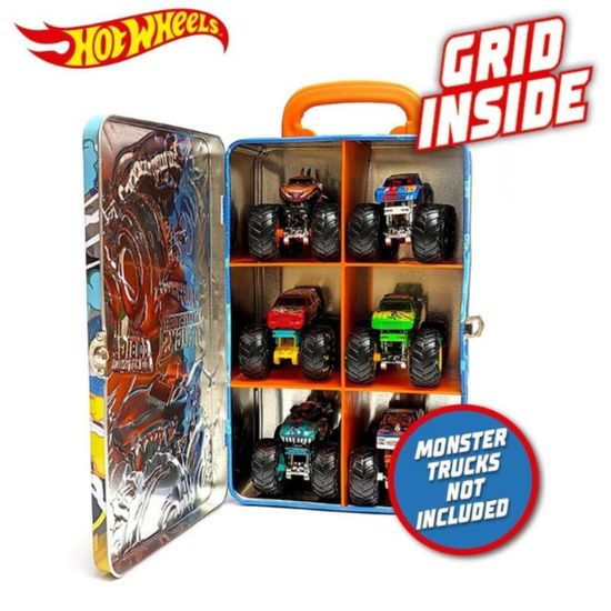 Container HOT WHEELS pentru 6 masinute din seria Monster Trucks, 4 image