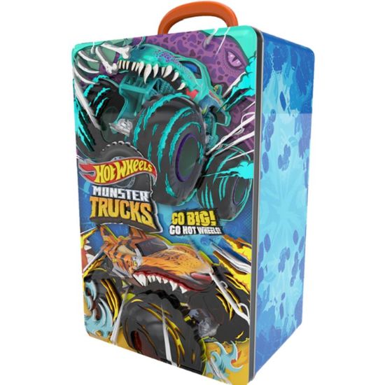 Container HOT WHEELS pentru 6 masinute din seria Monster Trucks, 5 image