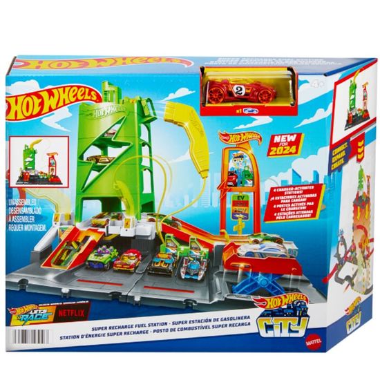 Игровой набор HOT WHEELS Super Recharge, Заправочная станция, изображение 3