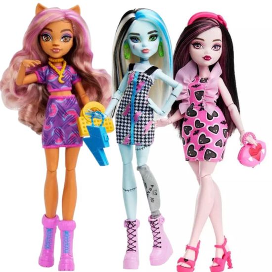Papusa Barbie MATTEL Monster Hight, asortiment, 2 image