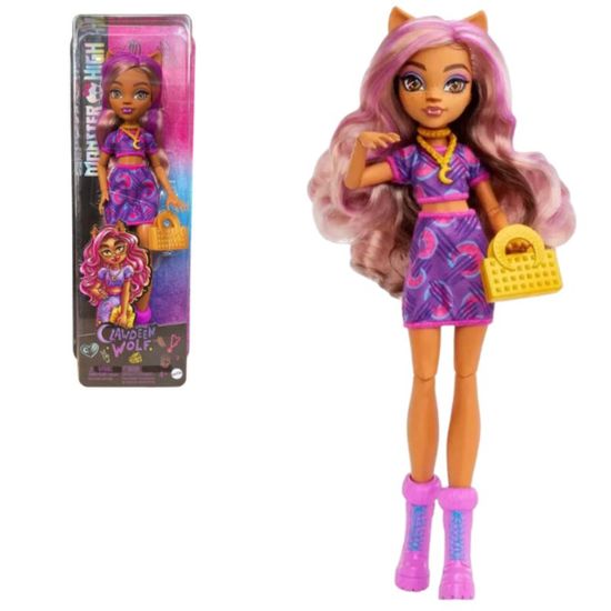 Papusa Barbie MATTEL Monster Hight, asortiment, 4 image