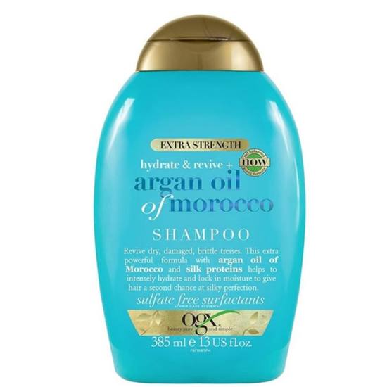 Sampon OGX, regenerant, cu ulei de argan, 385 ml
