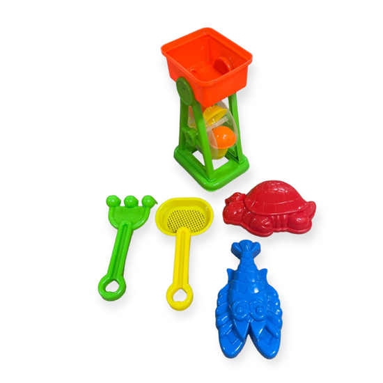 Set de jucarii pentru nisip, cu moara, SK158, 5 buc, 2 image