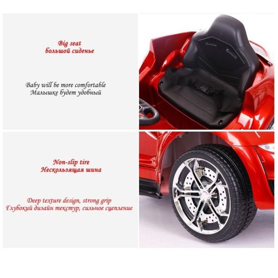 Электрический автомобиль KIDS CAR, красный, изображение 7