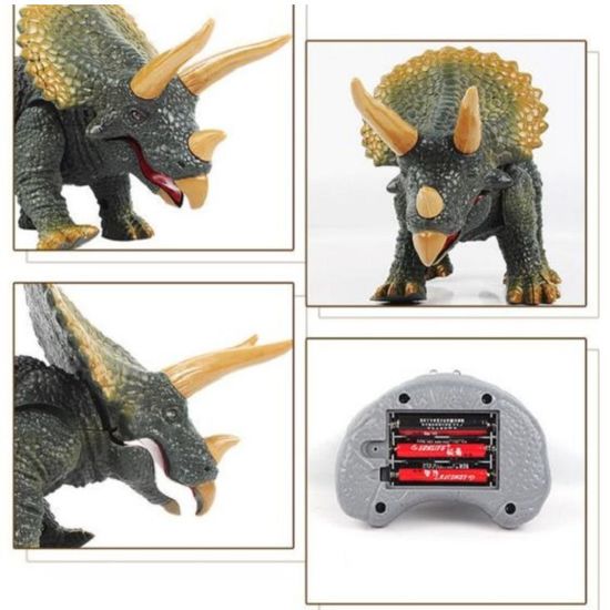 Dinozaur triceratops cu telecomanda ESSA, 6 image