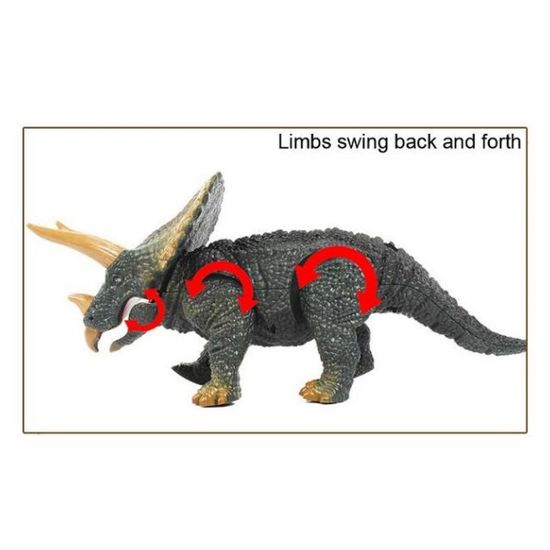 Dinozaur triceratops cu telecomanda ESSA, 4 image
