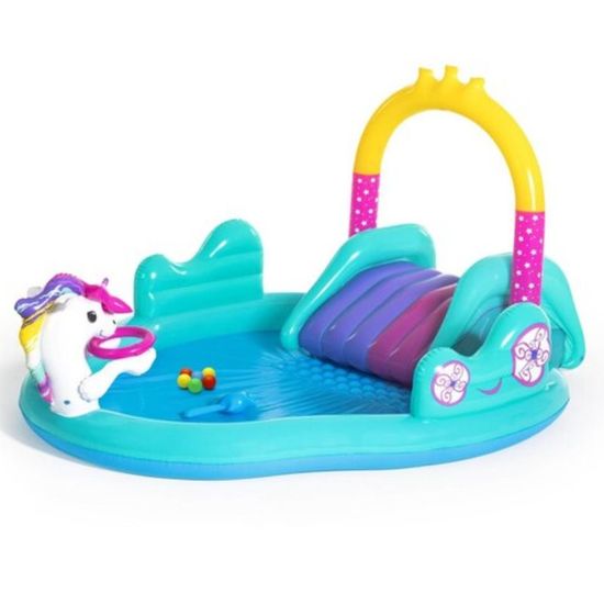 Centrul de joc gonflabil BESTWAY Unicorn, 274 х 198 х 137 cm, 2 image