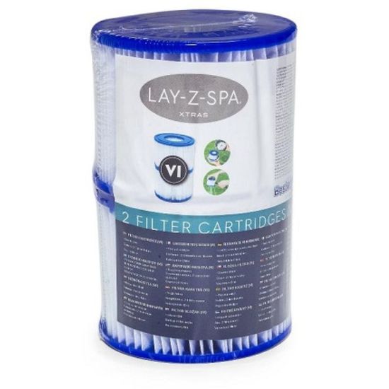 Filtru-catrige BESTWAY VI pentru Jacuzzi, 2 buc