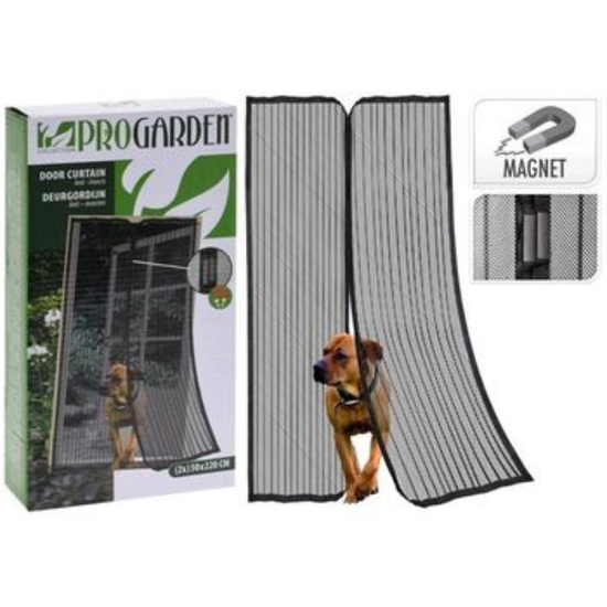 Plasa-draperie contra insectelor ProGarden, 9 magnete, 2 modele, 50 x 220 cm, 2 buc, 2 image