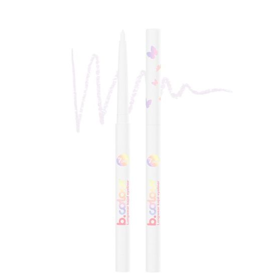 Eyeliner 7DAYS B.COLOUR Longwear, kajal 01, white