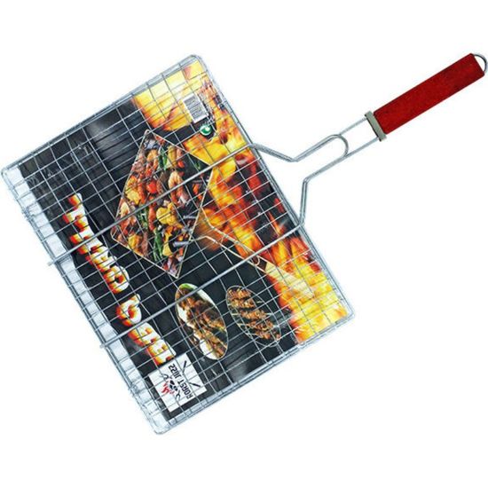 Plasa pentru gratar si grill FT-016, 34 x 22 cm, 2 image