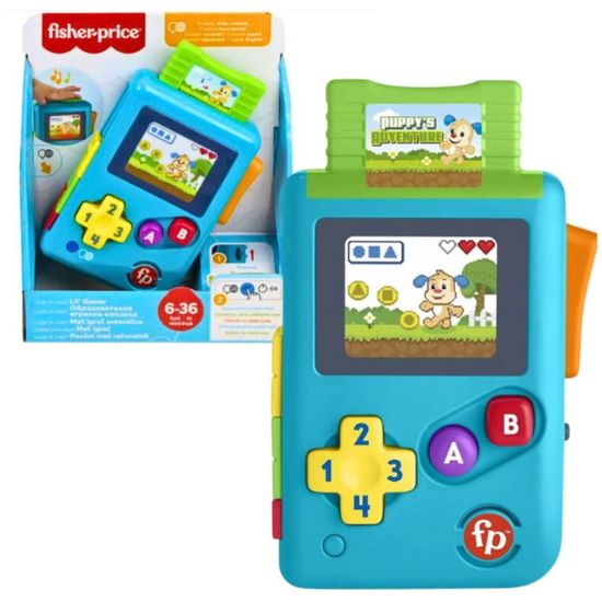 Consola interactiva de joc FISHER PRICE, in limba romana