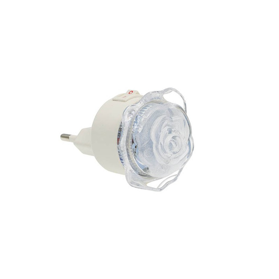 Lampa de veghe pentru priza VITO ROSE VT, 808, 4xRLED,1W, culoare albastra
