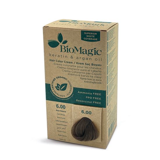 Vopsea-crema pentru par BIOMAGIC 6/00 DARK BLONDE