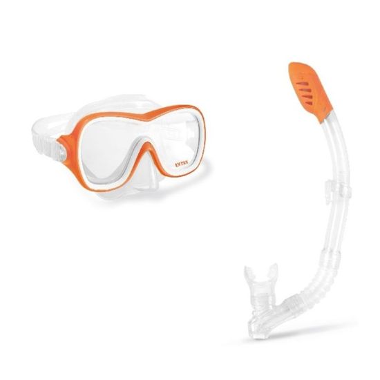 Набор для подводного плавания INTEX “Wave rider”, маска и трубка