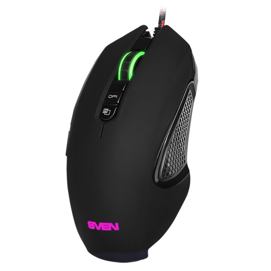 Mouse pentru gaming SVEN, RX-G955, Gaming Optical Mouse, Black, 2 image