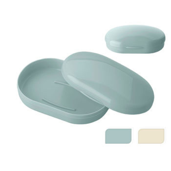 Sapuniera Bytplast, cu capac, 8x12x4 cm, 2 image