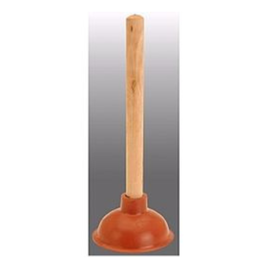 Ventuza, cu maner din lemn, D14.5 cm, 2 image