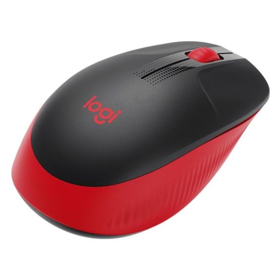 Mouse fаrа fir Logitech M190, rosu, 4 image