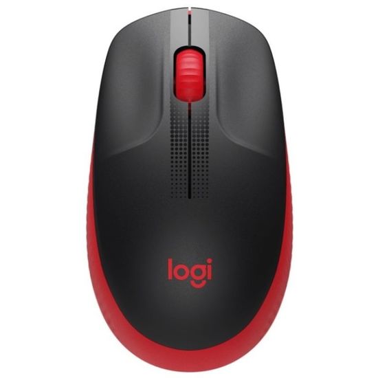 Mouse fаrа fir Logitech M190, rosu, 2 image