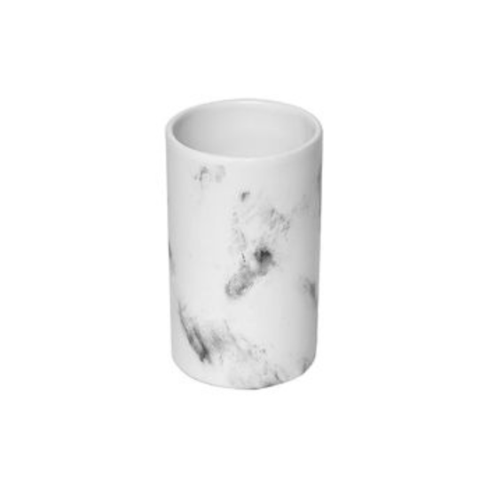 Pahar pentru periute de dinti Tendance "Marmura", din piatra, D6.3x10 cm, 2 image