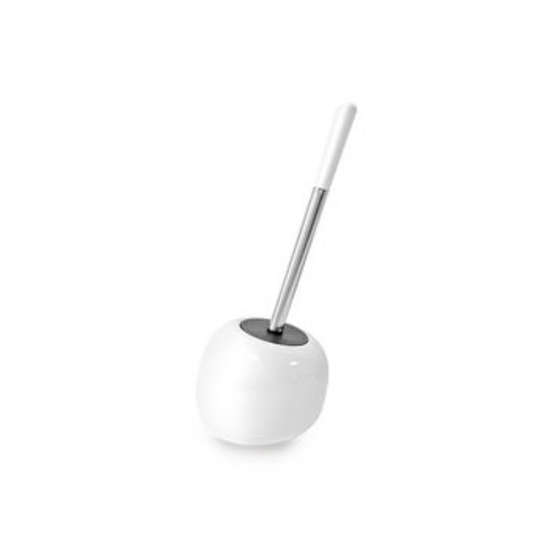 Щётка для WC с подставкой Tendance Dolomite, белый цвет, из доломита, изображение 2
