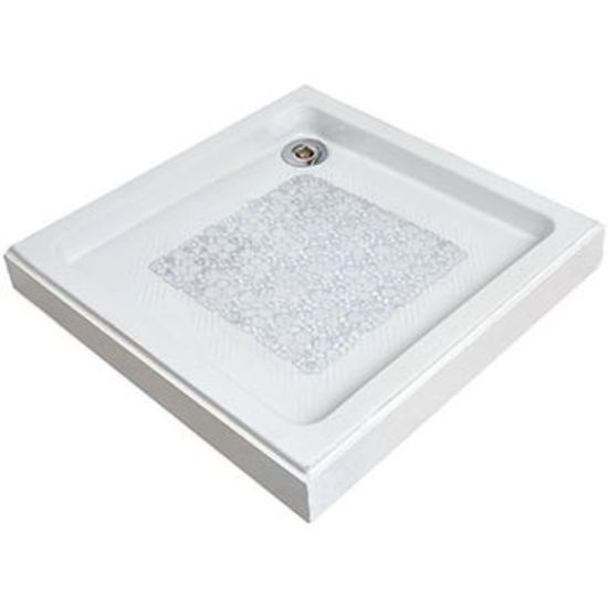 Коврик для душа Tendance Bubbles, прозрачный, PVC, 50x50cм