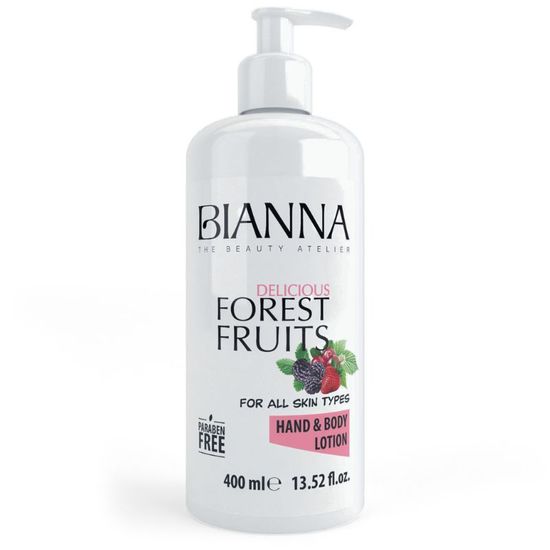 Lotiune pentru maini si corp BIANNA Fructe de Padure, 400 ml, 2 image