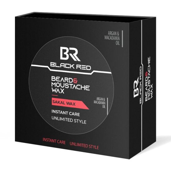 Воск BLACKRED для бороды и усов, 50 мл, изображение 2