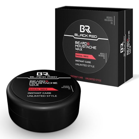 Воск BLACKRED для бороды и усов, 50 мл