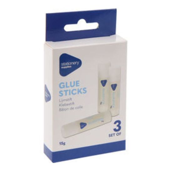Set lipici solid tip creion Free&Easy, 15 g, 3 buc, 2 image