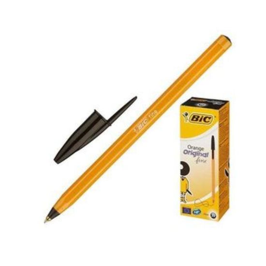 Ручка шариковая BIC Orange Fine(1/20), черная