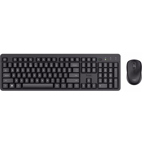 Set TRUST ODY II Wireless Silent tastatura si mouse, negru, 2 image
