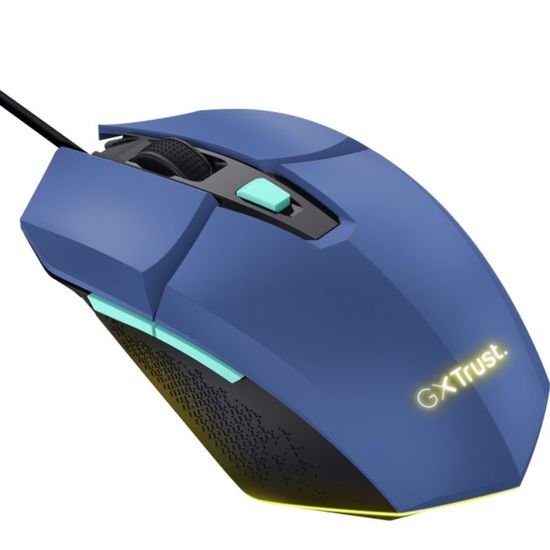 Gaming mouse TRUST GXT 109B FELOX, albastru, 3 image