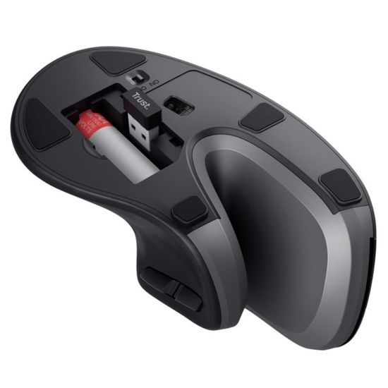 Mouse fara fir TRUST Verro Vertical Ergonomic, negru, 7 image