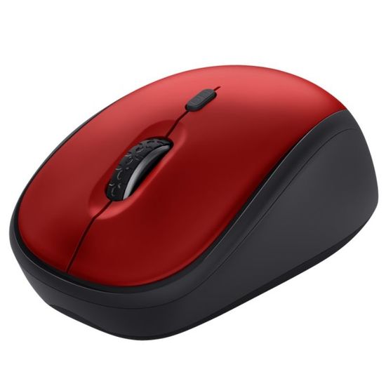 Беспроводная мышь TRUST Yvi + Eco Silent, красный, изображение 3