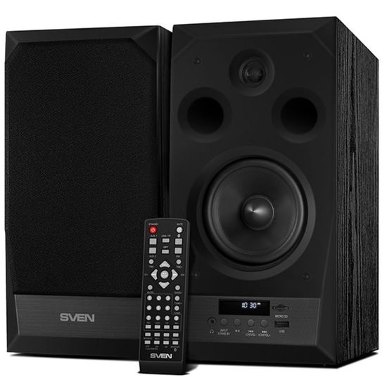 Speakers SVEN MC-20, 2.0 / 2x45W RMS, negru, 2 image