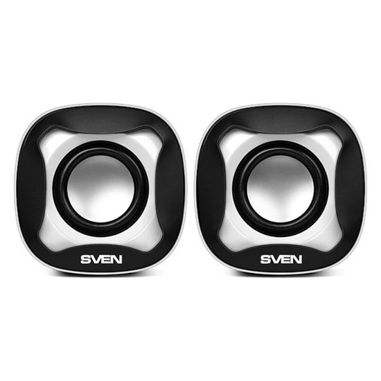 Boxe SVEN 170, USB, 2.0, 2x2.5W RMS, negru, 3 image