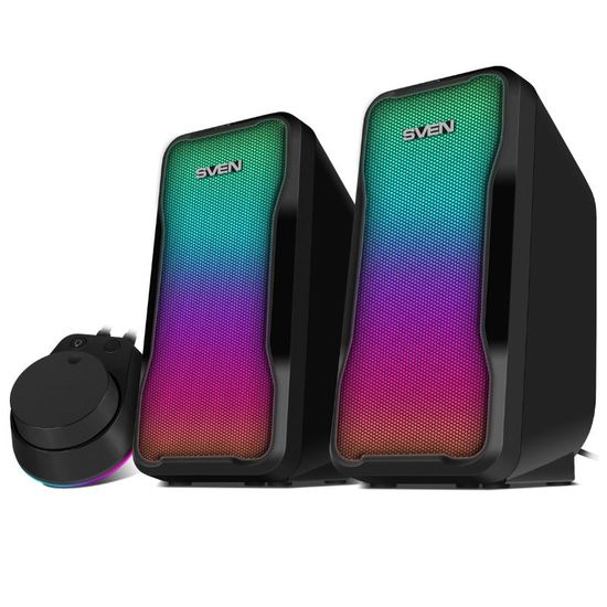 Boxe SVEN 435, USB, 2.0, 2x5W RMS, negru, 2 image