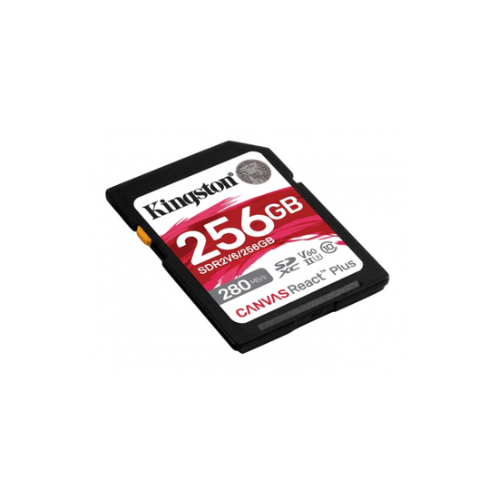 Card de memorie SD KINGSTON Canvas React Plus, Class10, UHS-II, U3, (V60), 256 GB, 2 image