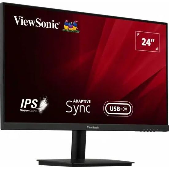 Монитор VIEWSONIC 23.8" IPS LED VG2408A, Borderless Black, изображение 3
