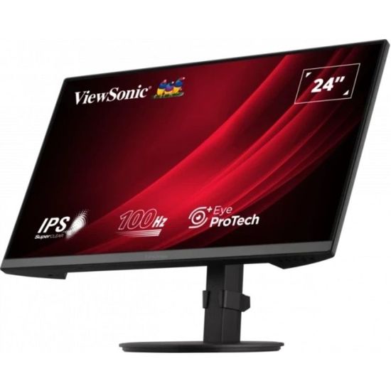 Монитор VIEWSONIC 23.8" IPS LED VG2408A, Borderless Black, изображение 4