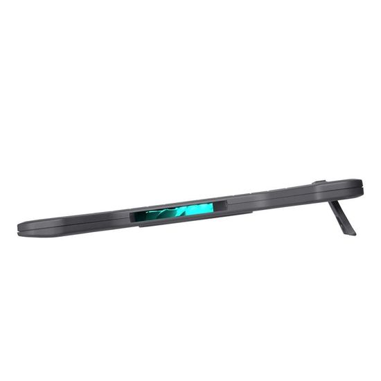 Suport cu sistem de racire pentru laptop TRUST Xstream Breeze, Notebook Cooling Pad up to 16", 2 silent cooling fans, Black, 6 image
