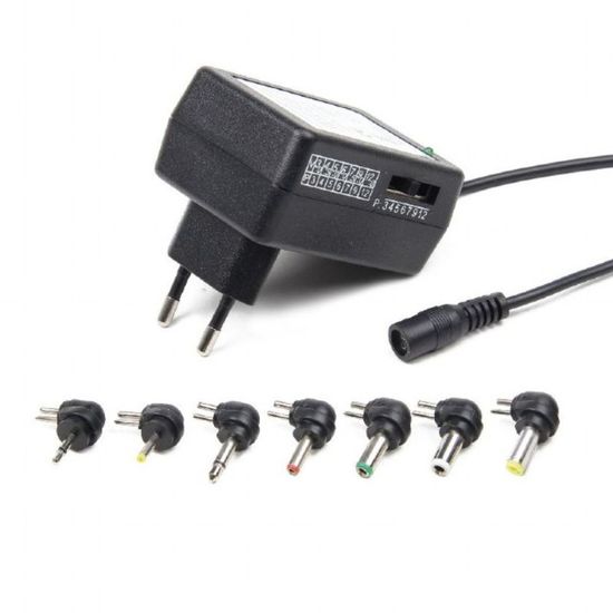 Адаптер GEMBIRD EG-MC-008 Universal AC-DC adapter, 12 W, изображение 3