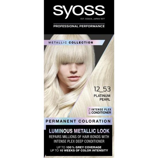 Vopsea SYOSS, 12-53, Perla Platinata